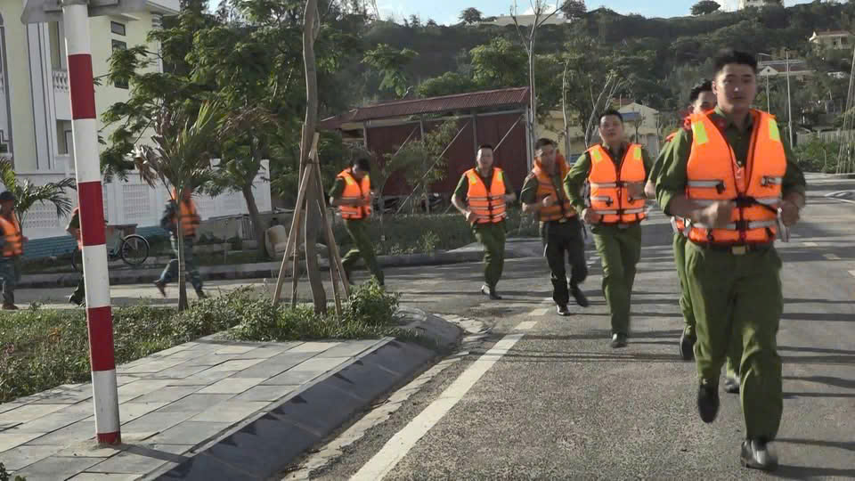 Công an đặc khu Bạch Long Vĩ tham gia diễn tập phòng thủ dân sự năm 2026